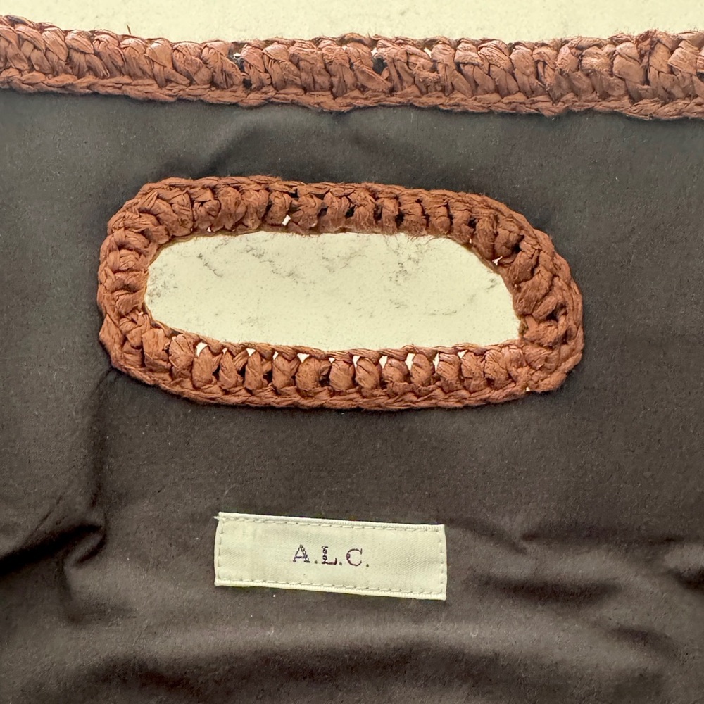 A.L.C. Rori Raffia Bag - Picture 2 of 3